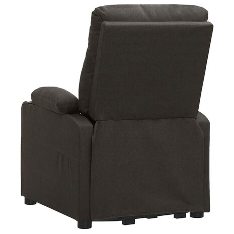 Sta-op-massagestoel stof taupe 5