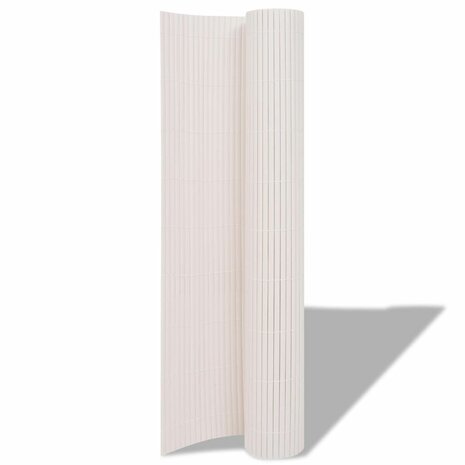 Tuinhek Dubbelzijdig Bruin 1.5x3 m PVC 1