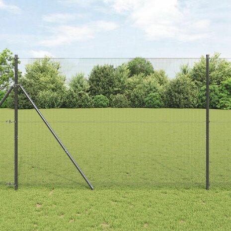 Gelast Draadhek Grijs 1.6x10 m Staal 1