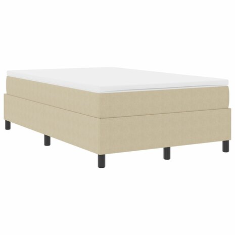 Boxspringbed ribfluweel lichtgroen grijs Small Double 2