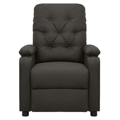 Massagestoel elektrisch stof taupe 3