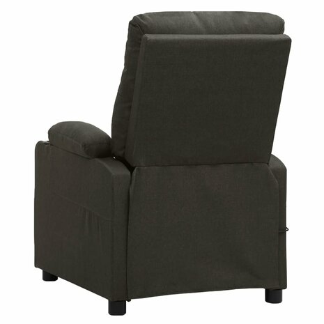 Massagestoel elektrisch stof taupe 5