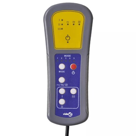 Massagestoel stof donkergroen 8