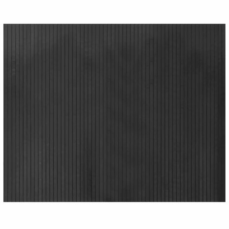 Vloerkleed rechthoekig 80x100 cm bamboe grijs 2