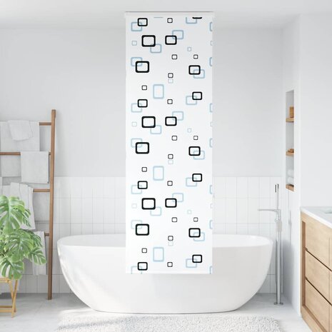 Doucherolgordijn met cassette 60x240 cm stofbreedte 56 cm 2