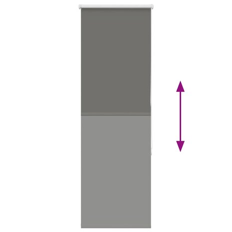 Rolgordijn verduisterend 60x130cm stofbreedte 55,7 cm polyester 5