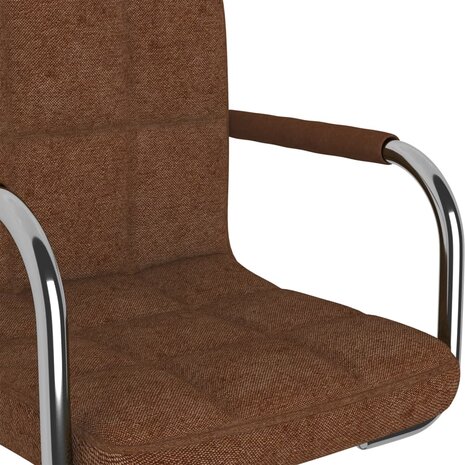 Barkruk stof bruin 7