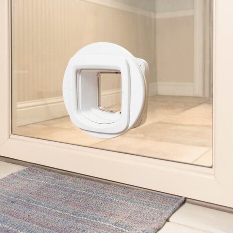 PetSafe Microchip kattenluik wit PPA19-16145 6