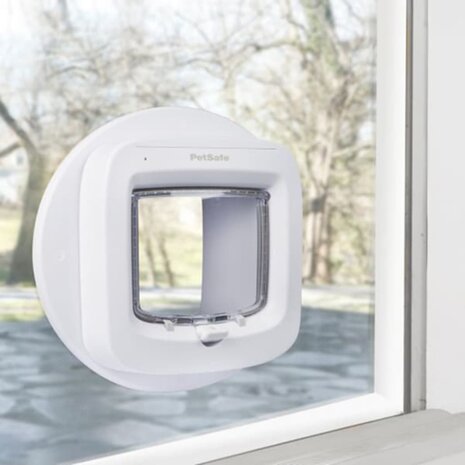 PetSafe Microchip kattenluik wit PPA19-16145 7