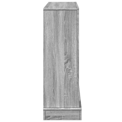 Haardombouw 100x30x87,5 cm bewerkt hout grijs sonoma eikenkleur 5