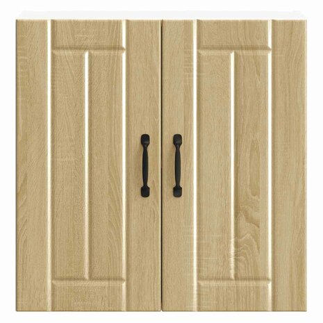 Keukenwandkast Lucca bewerkt hout sonoma eikenkleurig 5