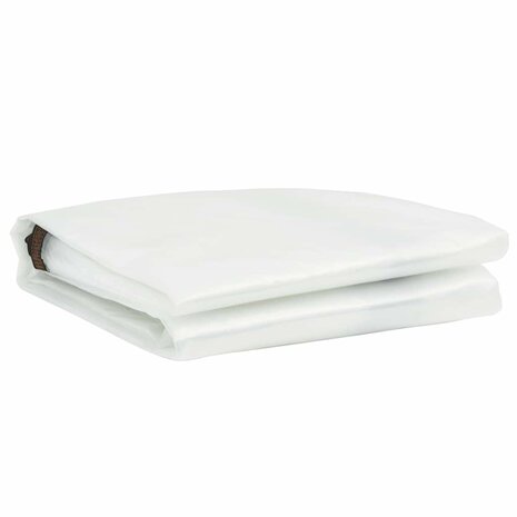 Doorzichtig zeildoek met zeilringen 1x3 m polyethyleen 3