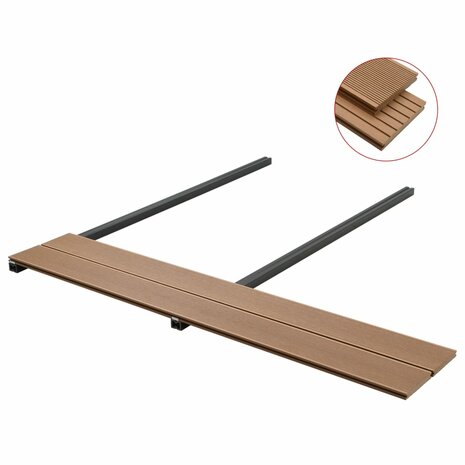 Terrasplanken met accessoires 25 m² 4 m massief HKC teak 3