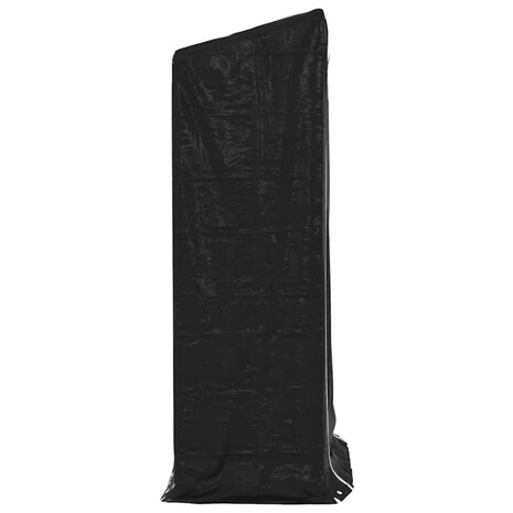 Haardhoutrek met regenhoes 100x60x200 cm gegalvaniseerd staal 7