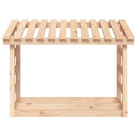 Haardhoutrek 108x64,5x78 cm massief grenenhout 5
