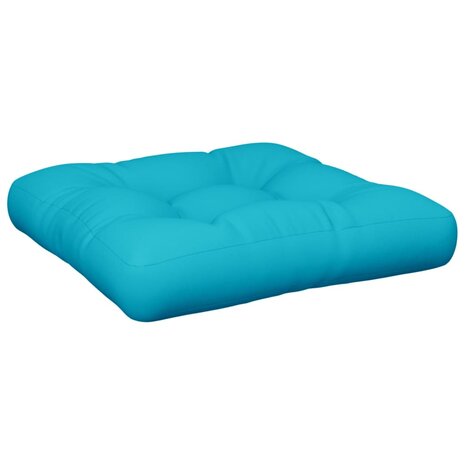 Palletkussen 60x61,5x10 cm oxford stof turquoise 2