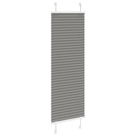 Plissé rolgordijn 50x100 cm stofbreedte 49,4 cm antraciet 3