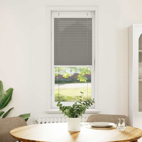Plissé rolgordijn 40x150 cm stofbreedte 39,4 cm antraciet 1