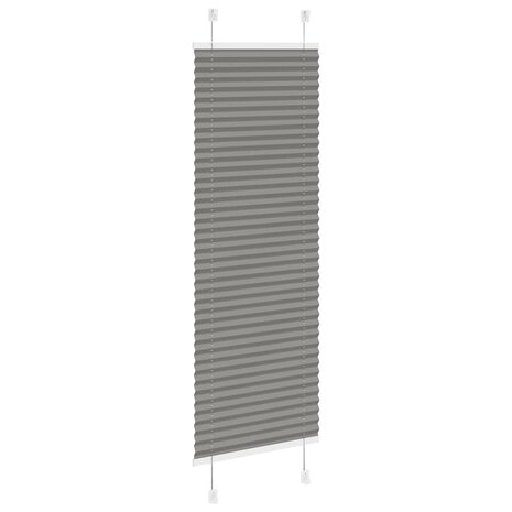 Plissé rolgordijn 40x150 cm stofbreedte 39,4 cm antraciet 4
