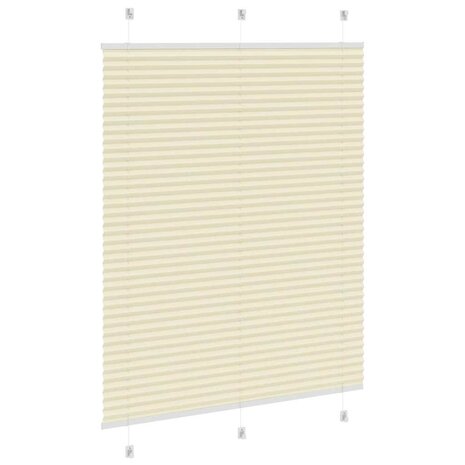 Plissé rolgordijn 105x150cm stofbreedte 104,4cm polyester crème 4