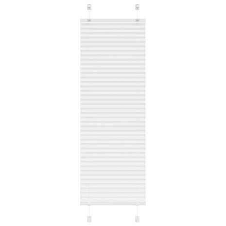 Plissé rolgordijn 40x100 cm stofbreedte 39,4 cm polyester wit 1