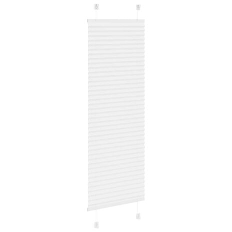 Plissé rolgordijn 40x100 cm stofbreedte 39,4 cm polyester wit 4