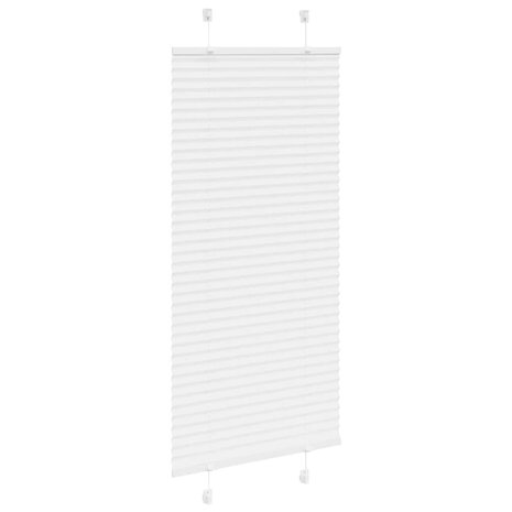 Plissé rolgordijn 60x100 cm stofbreedte 59,4 cm polyester wit 3