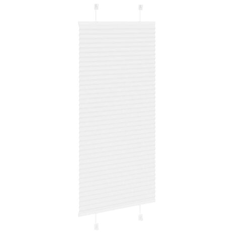 Plissé rolgordijn 60x100 cm stofbreedte 59,4 cm polyester wit 4