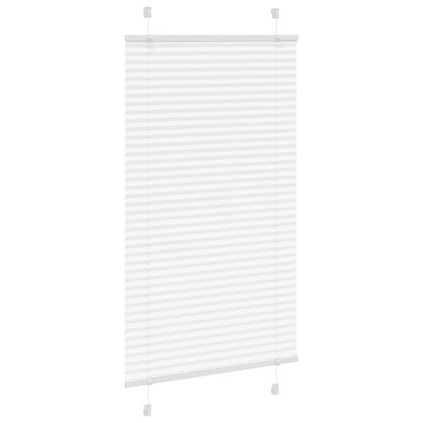 Plissé rolgordijn 70x100 cm stofbreedte 69,4 cm polyester wit 3