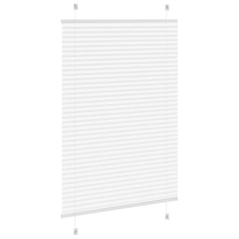 Plissé rolgordijn 85x100 cm stofbreedte 84,4 cm polyester wit 4