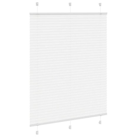 Plissé rolgordijn 105x100cm stofbreedte 104,4cm polyester wit 3