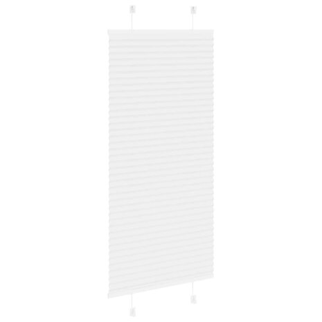 Plissé rolgordijn 60x150 cm stofbreedte 59,4 cm polyester wit 4