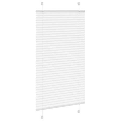 Plissé rolgordijn 75x150 cm stofbreedte 74,4 cm polyester wit 3