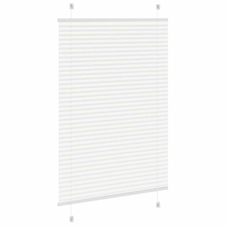 Plissé rolgordijn 95x150 cm stofbreedte 94,4 cm polyester wit 4