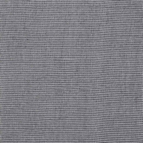 Gordijnen voile met doorvoertules 2 st 140x225 cm zwart 7