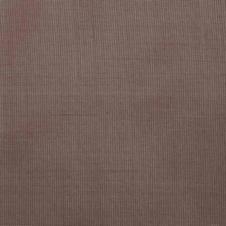 Gordijnen voile met doorvoertules 2 st 140x175 cm bruin 7