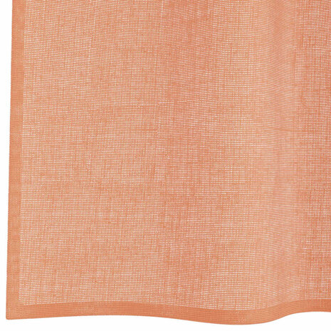 Voile gordijnen met lussen 2 st terracotta 140x140 cm 6