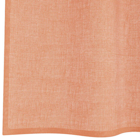 Gordijnen voile met lussen 2 st terracotta 140x175 cm 6