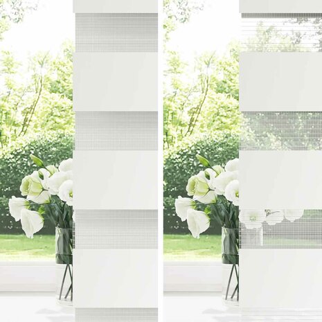 Zebra rolgordijn 55x150 cm stofbreedte 50,9 cm zwart 8