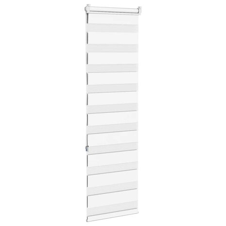 Zebra rolgordijn 40x150 cm stofbreedte 35,9 cm polyester wit 4