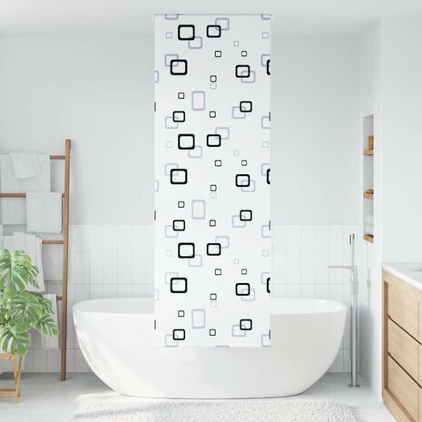Doucherolgordijn 60x240 cm stofbreedte 56 cm 2