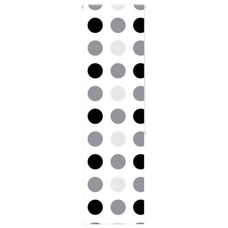 Doucherolgordijn 80x240 cm stofbreedte 76 cm 1