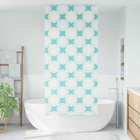 Doucherolgordijn 90x240 cm stofbreedte 86 cm 2