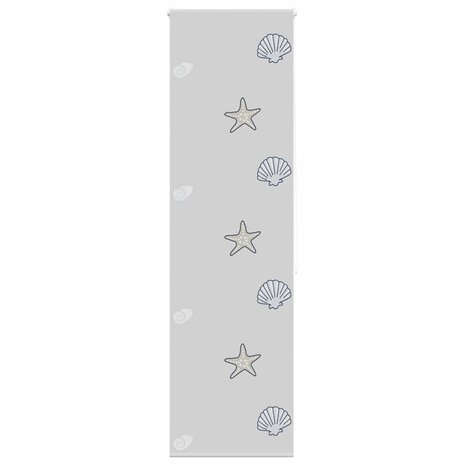 Doucherolgordijn 80x240 cm stofbreedte 76 cm 1