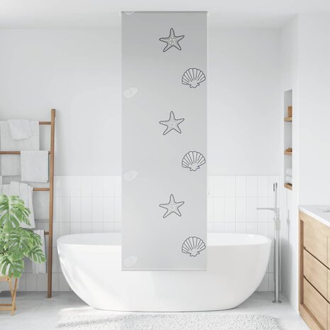 Doucherolgordijn 80x240 cm stofbreedte 76 cm 2