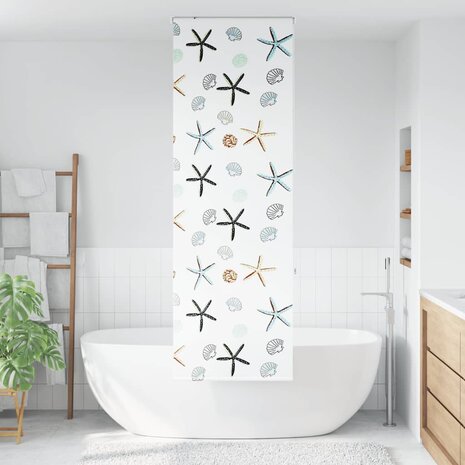 Doucherolgordijn 70x240 cm stofbreedte 66 cm 2