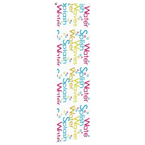 Doucherolgordijn 60x240 cm stofbreedte 56 cm 3
