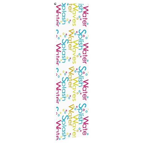 Doucherolgordijn 70x240 cm stofbreedte 66 cm 3