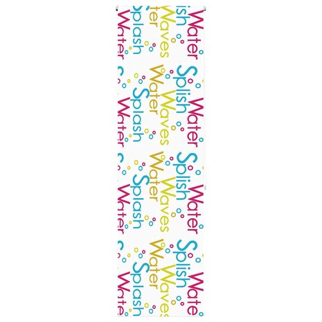 Doucherolgordijn 80x240 cm stofbreedte 76 cm 1