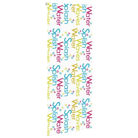 Doucherolgordijn 100x240 cm stofbreedte 96 cm 3